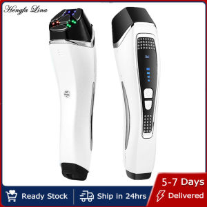 Hengfa Lina EMS Microcurrent LED Facial Anti-Wrinkle Pulse Beauty Device Neck Lifting Tightening Face Slimming Double Chin Edema Remover