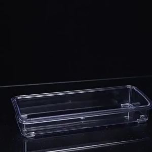 4 Pieces Kitchen Clear Seasoning Box Storage Container Condiment Jars Acrylic Seasoning Box with Cover and Spoon