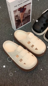 Dép Sục Cross Nữ Lỗ Đan Đế Cao 3cm-Dép Sục Cao Su Mềm Nhẹ size 36-41 chikychiky.store