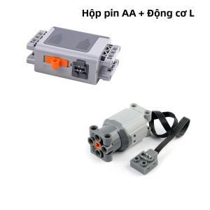 Bộ Khối Xây Dựng Hộp Số Lùi 5 Tốc Độ MOC - Đồ Chơi Mô Hình Truyền Động Giáo Dục Dành Cho Trẻ Em Quà Tặng STEM Sáng Tạo