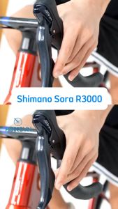 TAY ĐỀ LẮC SHIMANO SORA ST-R3000 18S TAY ĐỀ SANG SỐ CHÍNH HÃNG SHIMANO SORA 2 x 9 TỐC ĐỘ