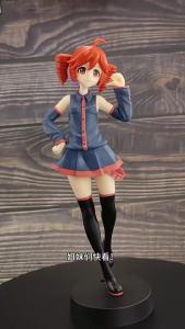 Bandai | Kasane Teto Noodle Stopper Character Anime Action Figure Desktop Ornament Collectable Model Toy Festival Surprise Gift For Fans