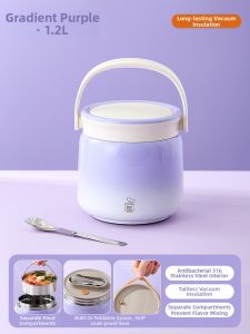 YOULUNMEI | Double-layer Insulated Lunch Box 316 Food-grade Stainless Steel Large Capacity for Adults