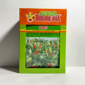 Benih Cabe Cabai Rawit SRET Isi 10 gram Benih Bintang Asia