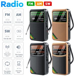 Đài Radio Mini Cầm Tay Đa Dải FM AM SW Có Loa Tích Hợp Đài Radio Bỏ Túi Khẩn Cấp Dùng Trong Nhà Ngoài Trời Đi Bộ Chạy Bộ Tập Gym Cắm Trại