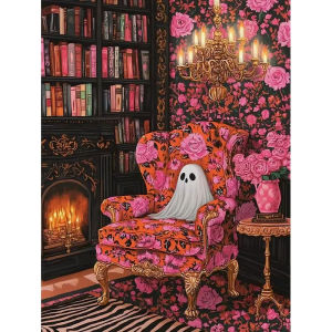 Kayou | Ghost Study Room Halloween 500/1000/1200/2000 PCS Jigsaw Puzzles Family Activity Games for Gameroom Bedroom Gifts