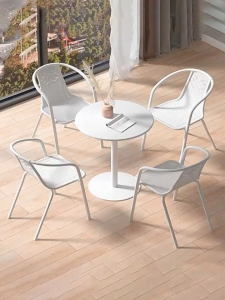 Nordic Coffee Table Dining Table Table Round Square Table Simple Leisure Table Tulip