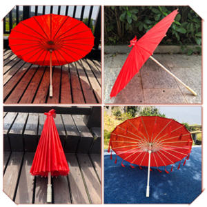 Retro Nostalgia Solo Show Brand Silk Imitation Umbrella Antique Shape for Wedding Photography Dance Decorative Prop Umbrella