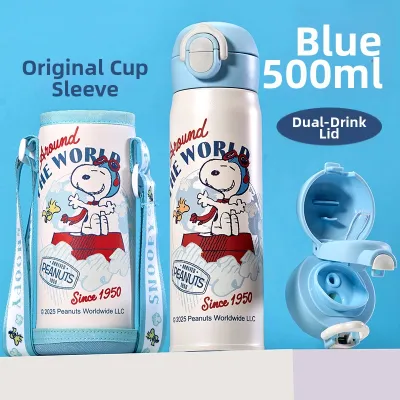 Disney | Children Thermal Insulated Straw Cup Food Grade 316 Stainless Steel