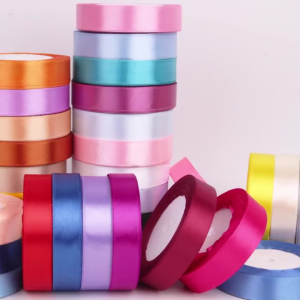 2cm (25 yards) Gift Ribbon Satin Ribbon Bouquet Ribbon DIY Handmade Packaging High-End Diy Ribbon