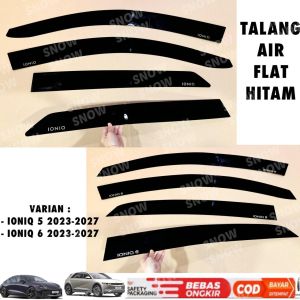 Talang Air Hyundai Ioniq 5 6 2023 2024 2025 2026 2027 Flat Hitam