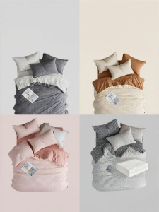 Mercury | Dormitory Style 100% Cotton Washed Cotton Bedding Set 0.9m