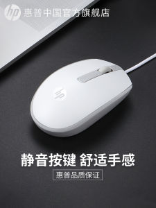 HP Wired Silent Mouse for Business Office Home Use Universal USB Interface for Desktop Laptop Computer Optical Resolution 1600dpi