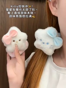 【VanHariacc】สครันchie ฟลัฟฟี้ สตาร์ ใหม่จากเกาหลี สำหรับผู้หญิง น่ารักและเป็นอุปกรณ์เสริมทรงผมที่ดี