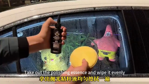 Car Glass Degreasing And Polishing Liquid Glass Degreasing And Film Helmet Cerium Water Stain Clean Tool