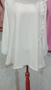 Dayana Blouse Crinkle Atasan Wanita Jumbo Size M L XL XXL 3XL