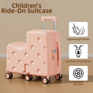 Ride-On Childrens Luggage 20 Inch