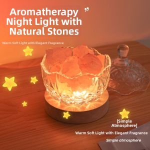 YAFULUODI | Himalayan Salt Aromatherapy Crystal Lamp Bedroom Decor