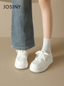 Josiny | Thick Sole Breathable Increase Height Board Shoes