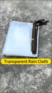 【Shipped Within 48 Hours】Door-To-Door Delivery Transparent Waterproof Tarpaulin Greenhouse Cold-Proof Windproof Plastic Tarp Film Insulation Cloth