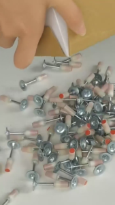 1000PCS Nail Gun Bullet Nail Gun Nails Steel Manual Nails For Nail Gun Concrete Wall Ceiling Nail Punch