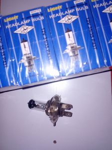 Combo 10 bóng đèn Halogen H4 (3 chân ) dùng cho xe Sirius Rs ...