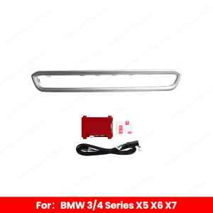LED Atmosphere Light For BMW G20 G22 G26 X5 X6 X7 G05 G06 G07 Central Control Console Button Rack Interior Lighting Upgrade