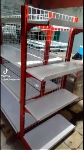 Rak Toko Warung Minimarket Supermarket End Gondola/Single Serbaguna Murah Berkualitas Tinggi 120/150/170cm