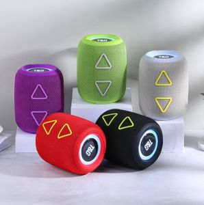 T&G TG655 TWS Portable Bluetooth Wireless Big Sound RGB Colorful Light Splashproof Multi Function Speaker