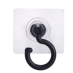 Nail Free Traceless Household Ceiling Hook Hole Free Large-Sized Mosquito Net Bed Curtain Hook Adhesive Kitchen Load-Bearing