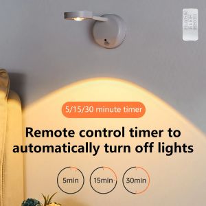LED Motion Sensor Night Light Rechargeable Spotlight Wireless Home Background Wall Light Suitable for Bedroom Corridors Kitchens