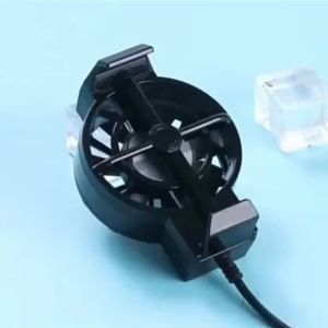 Quạt Làm Mát Điện Thoại Di Động Phụ Kiện Làm Mát Ngoài Cho Điện Thoại iPhone & Android Quạt Cầm Tay Với Chất Liệu Nhựa
