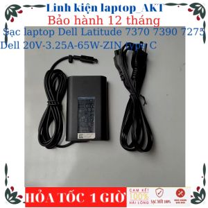 Sạc laptop Dell Latitude 7370 7390 7275 Dell 20V-3.25A-65W-ZIN type C
