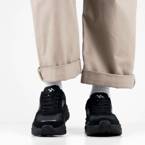 Geoff Max - Wolf Vicious Vrs All Black Walking Shoes Pria & Wanita