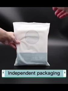 Cotton Fiber Disposable Bath Towels Portable and Breathable Thick Bath Cloths for Travel Hotel Camping