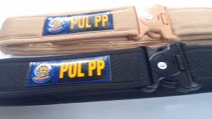 KOPEL SABUK SATPOL PP/SABUK TACTICAL CORDURA/IKAT PINGGANG POL PP TERMURAH BISA COD
