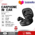 TWS Earbuds Earphone Bluetooth Vivan ENC Original Bergaransi Life 100. 