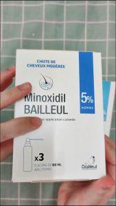 [2027] Xịt mọc tóc Minoxidil Bailleul 5% solution pour application cutanee cho tóc rụng