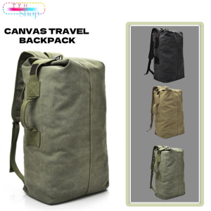 Outdoor sports backpack mens backpack large capacity canvas large travel ba