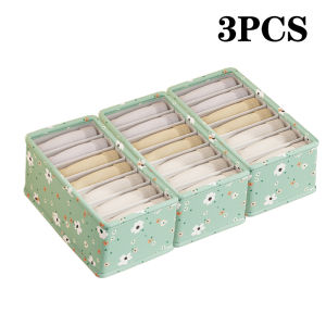 New Underwear Storage Box Foldable Large Capacity Drawer Compartment Box Multifunctional Household Socks Sorting Box