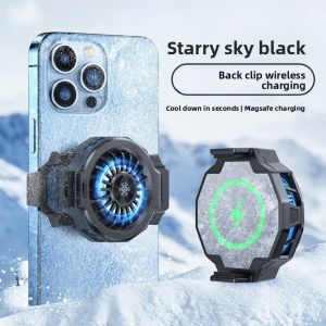 Shezi | Cooling Phone Cooler with Charging Function for iPhone Blackshark RedMagic Xiaomi Huawei