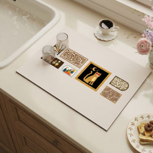 DMF | Water Absorbent Quick Drying Diatomite Non-wash Insulation Placemat