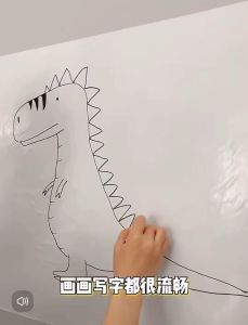 Soft Whiteboard Wall Sticker Seamless Whiteboard Sticker(Not magnet )