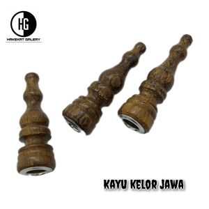 once pipa rokok varian profil bubut 5 cm kayu nogosari kelor hitam cendana wangi kemuning gading setigi galih asem kelor emas h48