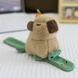 Bandai | Vòng Tay Thú Bông Capybara Dễ Thương Vòng Đeo Tay Hình Chó Mèo Đồ Chơi Nhồi Bông Quà Tặng Sáng Tạo Cho Mọi Lứa Tuổi