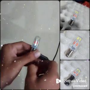 LAMPU LED STOP JELLY 32 MATA GEPENG KEDIP LAMPU REM LED PIRAMID RUNNING BISA SEMUA MOTOR UNIVERSAL