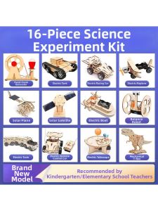 Fun Science DIY Manual Creation Solar Toy Invention Materials Kit