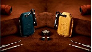 Bao Da Chìa Khóa Ô Tô Handmade Vinfast LUX A2.0 / SA2.0 Da Bò