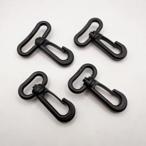 Plastic Snap Hooks Rotary Swivel Backpack Buckles Webbing 20mm 25mm 31mm 38mm