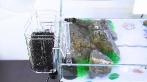 filter eksternal tangki ikan akvarium air jatuh pompa filter penggantung tangki ikan dinding-mounted aquarium aksesori air baru